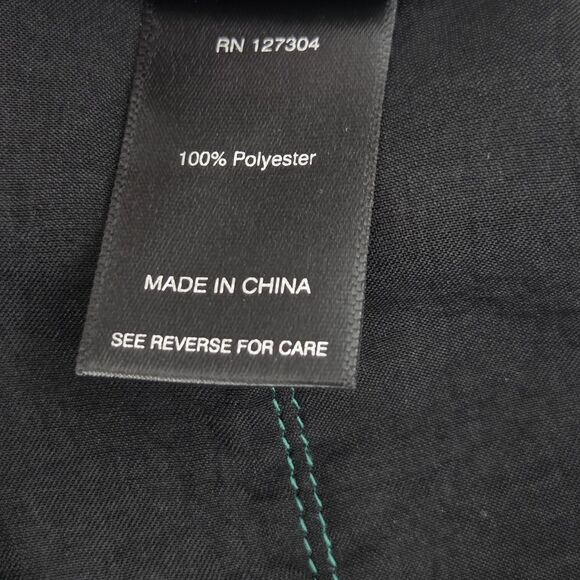 Ali Miles Shimmer Button Up Down Tunic Shirt Womens Size Large Art To Wear Artsy - Picture 7 of 8